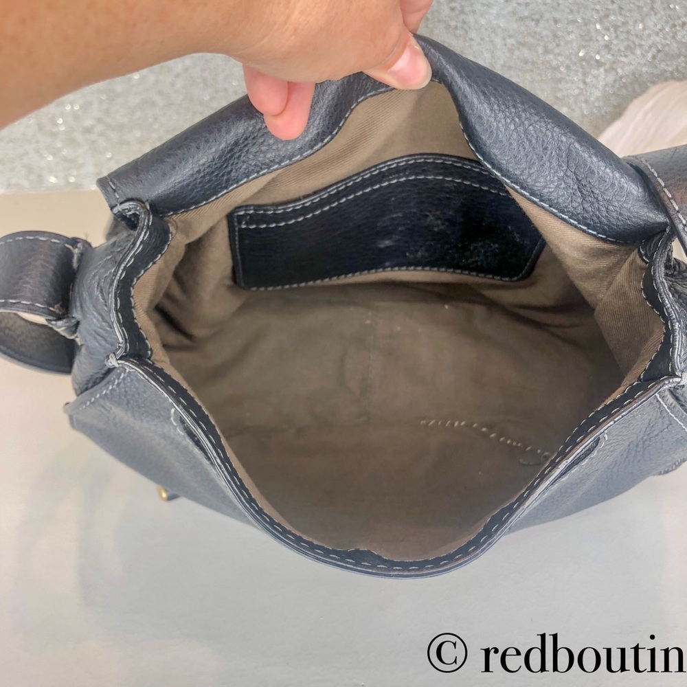 Traded chloe Marcie Medium black Leather Crossbody - Picture 7 of 8